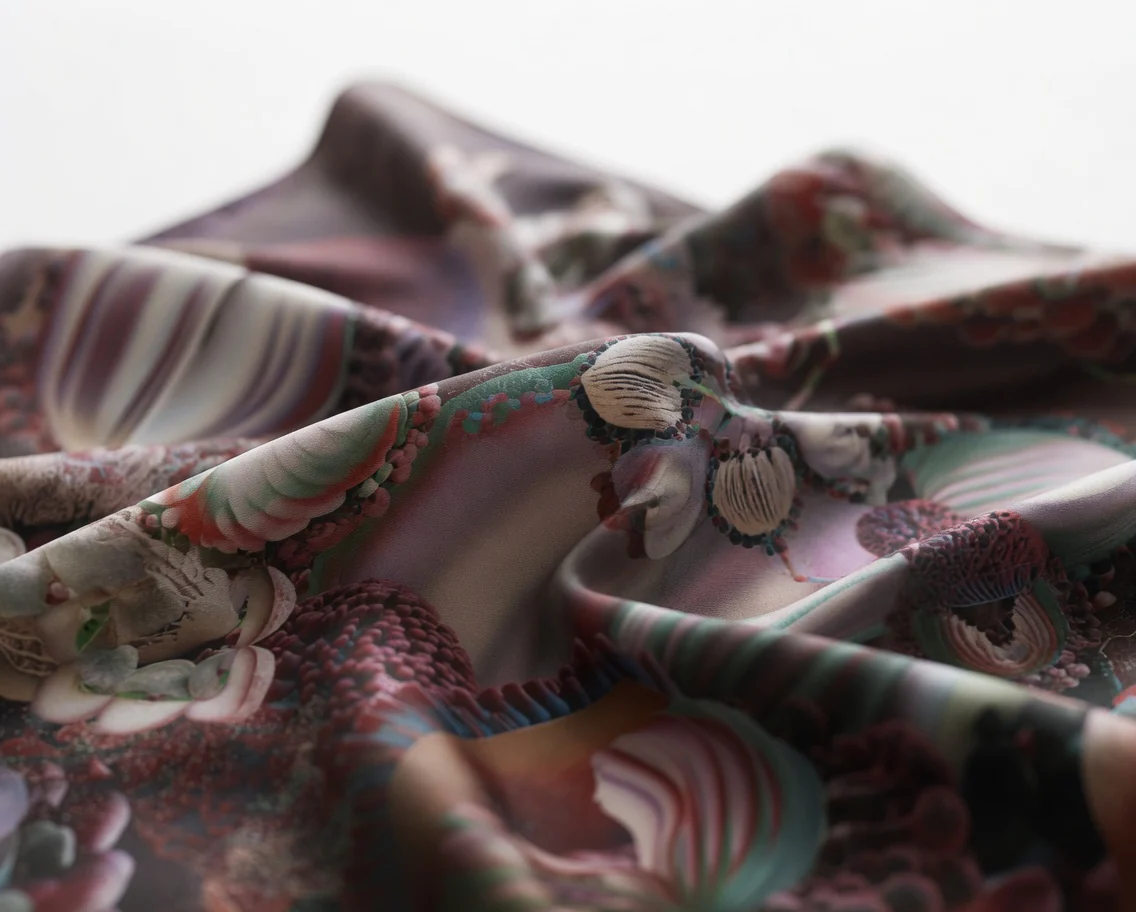 Official Fossora Silk Scarf - Image 3