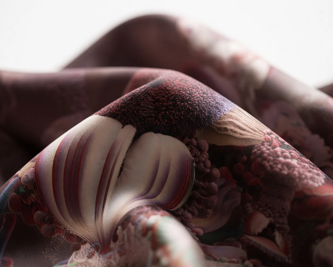 Official Fossora Silk Scarf - Image 5
