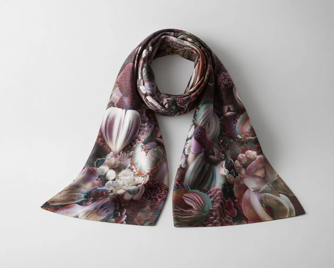 Official Fossora Silk Scarf - Image 6
