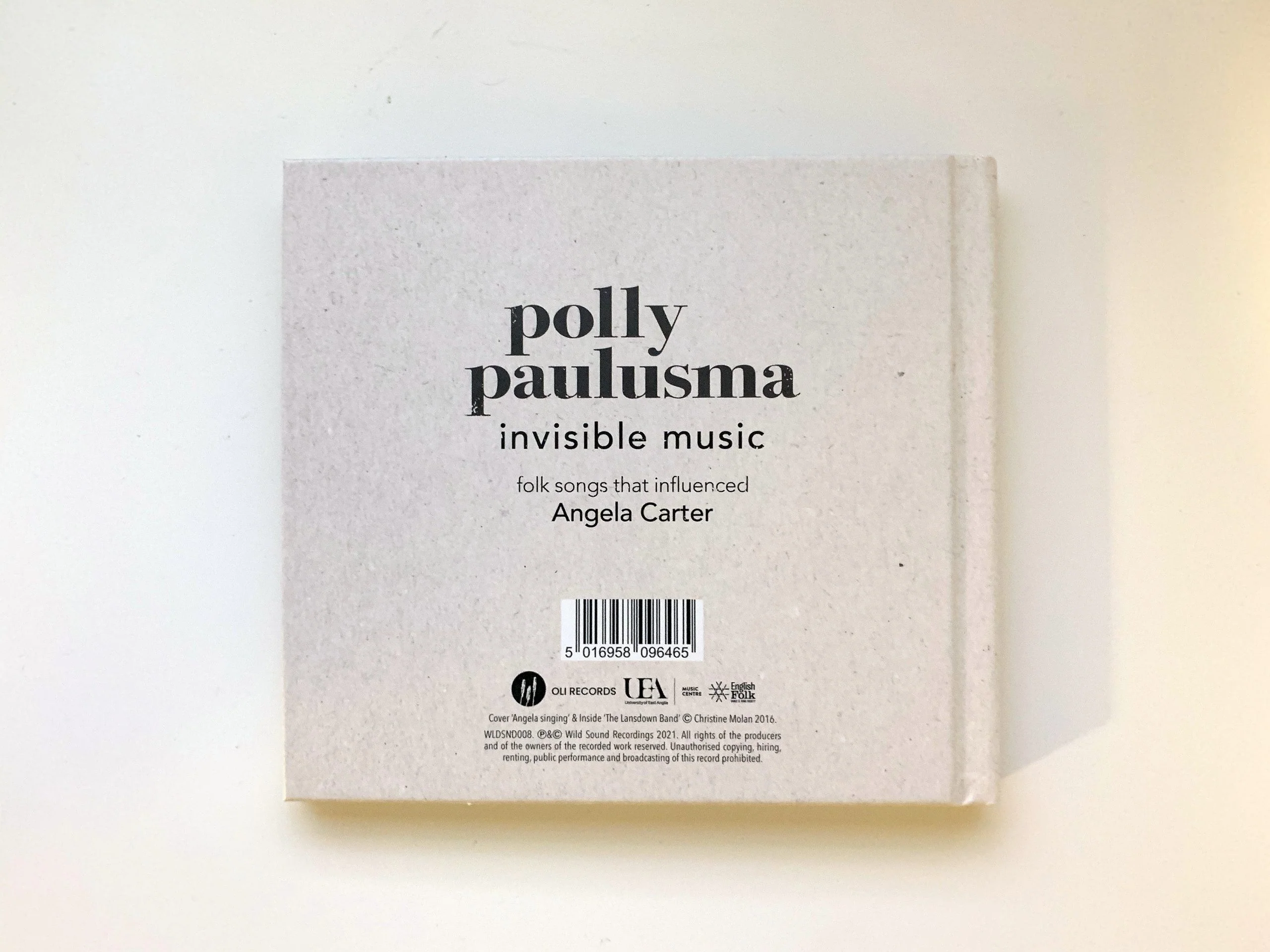Polly Paulusma - Invisible Music - Folk Songs That Influenced Angela Carter - Image 6
